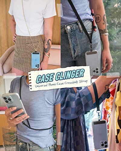 Amazon.com: Smartish - Case Clinger - Universal Smartphone Case Detachable Wrist Strap - Vegan Leath