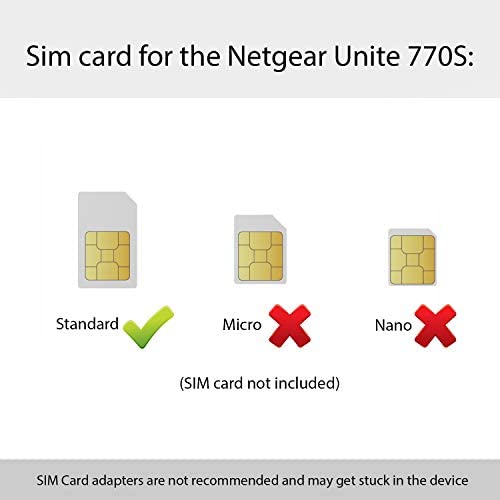 Netgear Unite AC770S | Mobile Wifi Hotspot 4G LTE | Up to 300Mbps Download Speed | Connect Up to 10