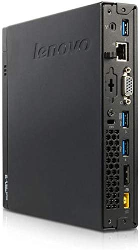 Lenovo ThinkCentre M93P Tiny Desktop, Intel Core i5-4570T, 8GB RAM, 256GB SSD, Windows 10 Pro 64-bit