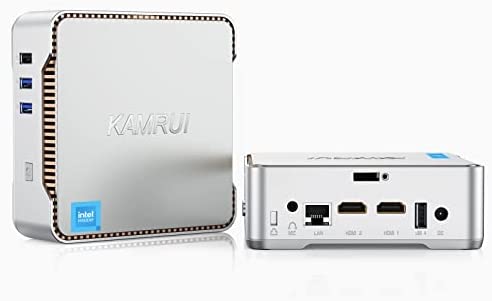 KAMRUI Mini PC Windows 11 Pro, 16GB RAM 512GB M.2 SSD, Intel 11th Gen N5105 (up to 2.9GHz) Mini Comp