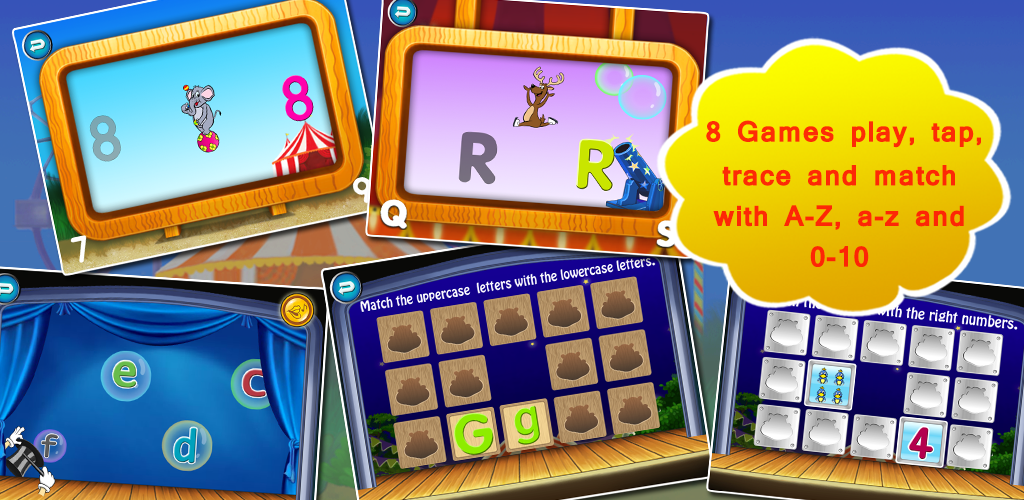 ABC Circus-Educational Games for Preschool Kids & Toddlers