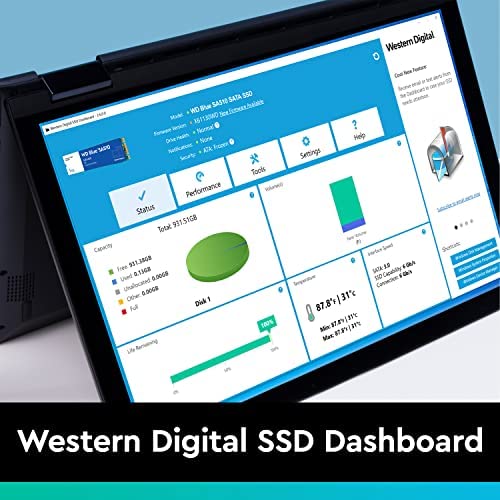 Amazon.com: Western Digital 1TB WD Blue SA510 SATA Internal Solid State Drive SSD - SATA III 6 Gb/s,