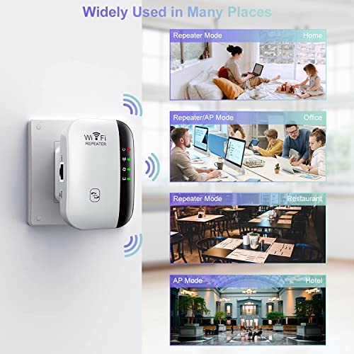 Amazon.com: WiFi Extender Signal Booster Up to 3000sq.ft and 26 Devices, WiFi Range Extender, Wirele