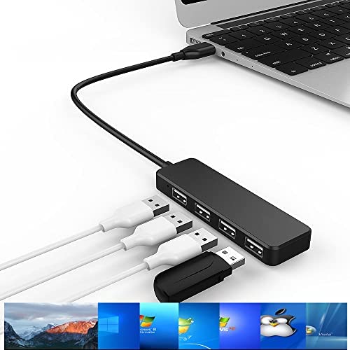 Amazon.com: USB Hub,4 Port USB 2.0 Adapter USB Splitter,Multi USB Port Expander for iMac Pro, MacBoo