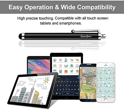 Stylus Pens for Touch Screens, StylusHome 10 Pack High Precision Capacitive Stylus for iPad iPhone T