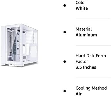 Amazon.com: Lian-Li O11 Dynamic EVO ATX Mid Tower Tempered Glass Computer Case, White : Electronics