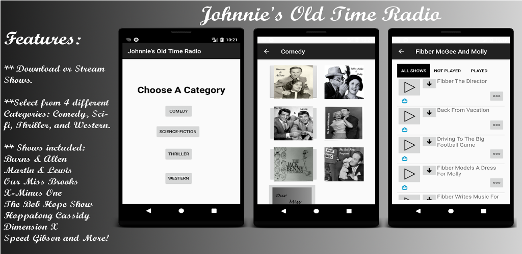 Johnnie's Old Time Radio