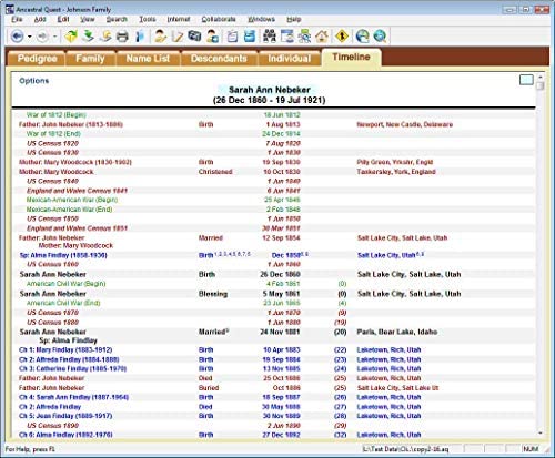 Amazon.com: Ancestral Quest 16 Family Tree and Genealogy Software