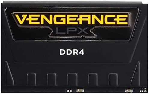 Corsair Vengeance LPX 16GB (2 X 8GB) DDR4 3600 MHz (PC4-28800) C18 1.35V Desktop Memory - Black (CMK