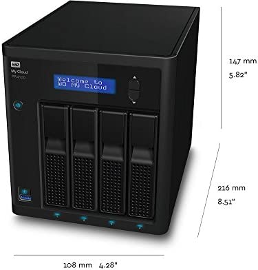 Amazon.com: WD Diskless My Cloud Pro Series PR4100 Network Attached Storage - NAS - WDBNFA0000N