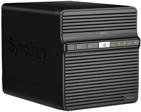 Amazon.com: Synology 4 bay NAS DS420j (Diskless), 4-bay; 1GB DDR4 : Electronics