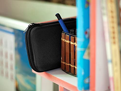 Ginsco EVA Hard Carrying Case Compatible with WD Black P10 Game Drive,WD Elements,Seagate Portable E