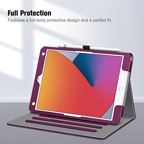 Fintie Case for iPad 9th / 8th / 7th Generation (2021/2020/2019) 10.2 Inch - [Corner Protection] Mul