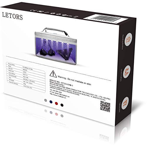 Amazon.com: LETORS UV Sanitizer Box, UV Sterilizer Box for Baby Bottle with 12 UVC LED Beads, Kills