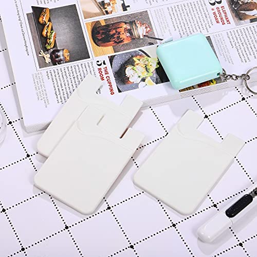 Amazon.com: UKCOCO 3pcs Cell Phone Card Holder Wallet,Silicone Ultra-Slim Self Adhesive Credit Card