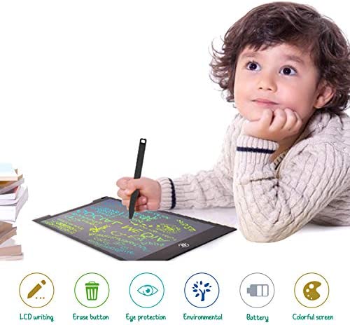 Amazon.com: LCD Writing Tablet, Electronic Digital Writing &Colorful Screen Doodle Board, cimete