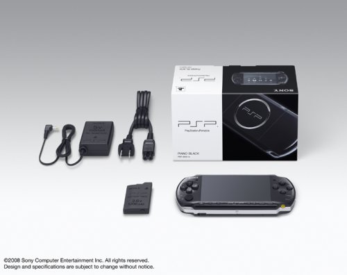 Amazon.com: SONY PSP Playstation Portable Console JAPAN Model PSP-3000 Piano Black (Japan Import) :