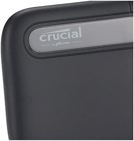 Crucial X6 500GB Portable SSD – Up to 540MB/s – USB 3.2 – External Solid State Drive, USB-C - CT500X