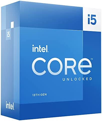 Intel Core i5-13600K Desktop Processor 14 cores (6 P-cores + 8 E-cores) 24M Cache, up to 5.1 GHz