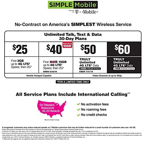 Amazon.com: Simple Mobile Keep Your Own Phone 3-in-1 Prepaid SIM Kit : Cell Phones & Accessories