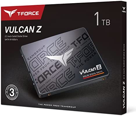 Amazon.com: TEAMGROUP T-Force Vulcan Z 1TB SLC Cache 3D NAND TLC 2.5 Inch SATA III Internal Solid St