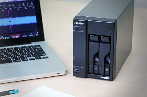 Amazon.com: Asustor Lockerstor 2 AS6602T - 2 Bay NAS, Quad-Core 2.0GHz CPU, 2 2.5GbE Ports, 4GB RAM