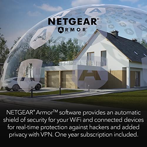 Amazon.com: NETGEAR 4-Stream WiFi 6 Router (R6700AXS) – with 1-Year Armor Cybersecurity Subscription