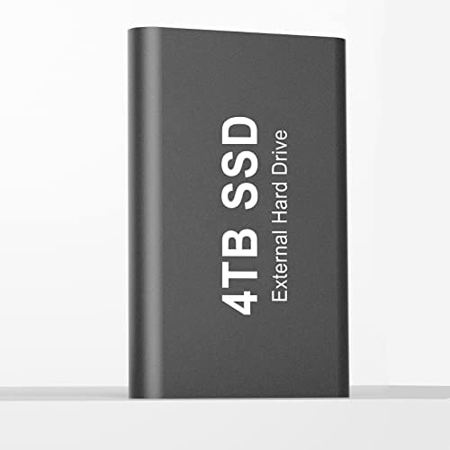 Amazon.com: BKMNEU 4TB External Hard Drive, Portable SSD External Hard Drive – High Speed External H