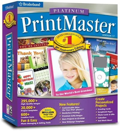 Amazon.com: Printmaster Platinum V 17.0 - Old Version