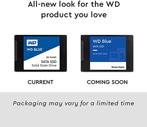 Amazon.com: Western Digital 2TB WD Blue 3D NAND Internal PC SSD - SATA III 6 Gb/s, 2.5"/7mm, Up to 5