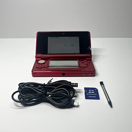 Amazon.com: Nintendo 3ds console - RED -(used) : Video Games