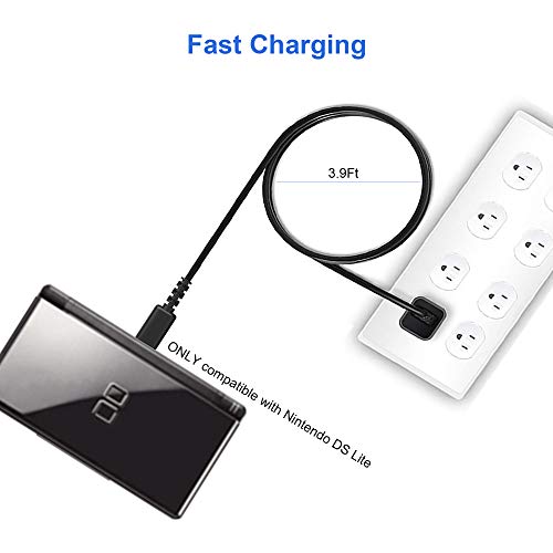 Amazon.com: DS Lite USB Charger Cable Kit, 2 Pcs 3.9ft Charging Cord and 4 Stylus Pen Compatible wit