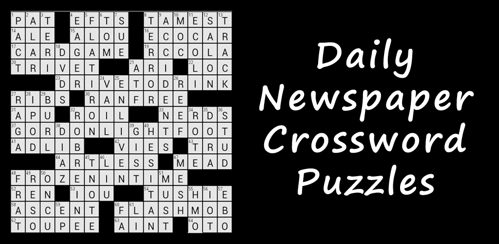 U.S.A. Daily Newspaper Crossword Puzzles Ad-Free