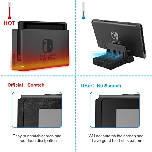 Amazon.com: TV Dock Docking Station for Nintendo Switch/Nintendo Switch OLED Model, 4K/1080P HDMI Tr