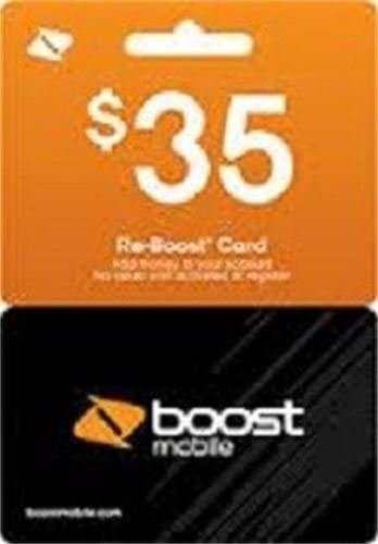 Amazon.com: Boost Mobile $35 Reboost Refill Card (Mail delivery) : Cell Phones & Accessories