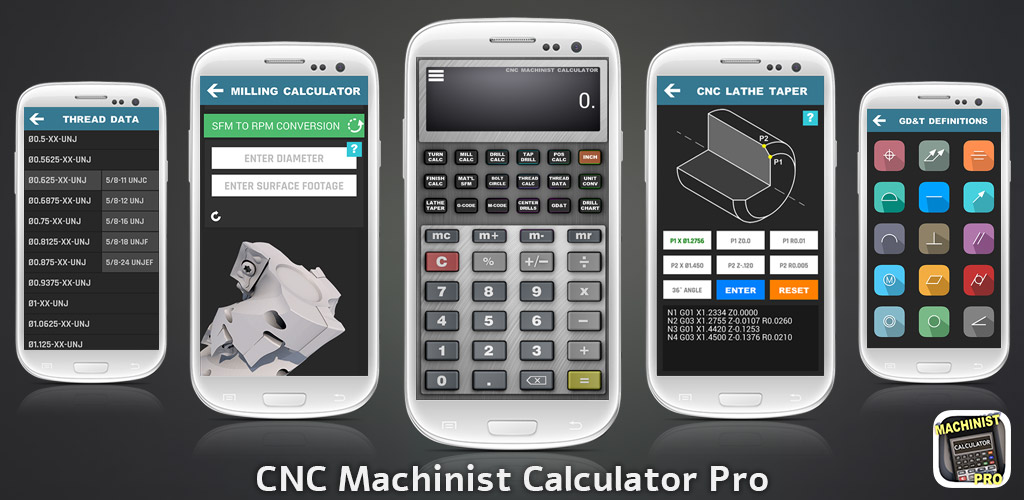 CNC Machinist Calculator Pro