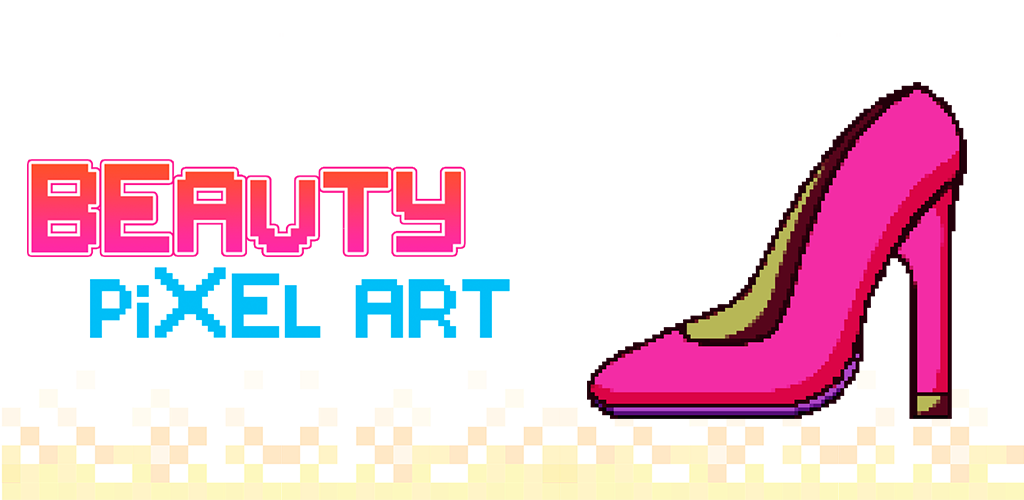 Beauty Pixel Art - Girls Paint by Number, Sandbox Coloring Pages