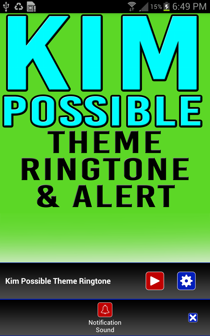 Kim Possible Theme Ringtone & Alert