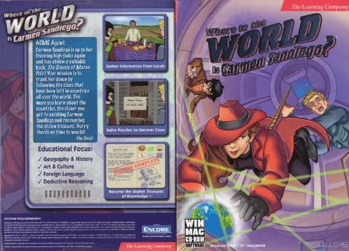 Amazon.com: Where in the World Is Carmen Sandiego? [OLD VERSION]