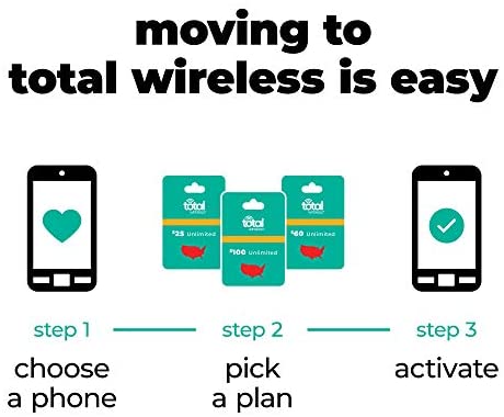 Amazon.com: Total Wireless $60 Unlimited Plan (30GB High–Speed) 2–Lines[Physical Delivery] : Cell Ph