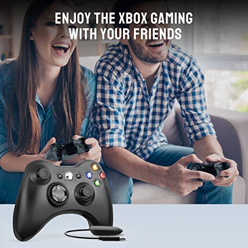 Amazon.com: ASTARRY Wireless Controller Compatible with Xbox 360, 2.4GHZ Game Controller Gamepad Joy