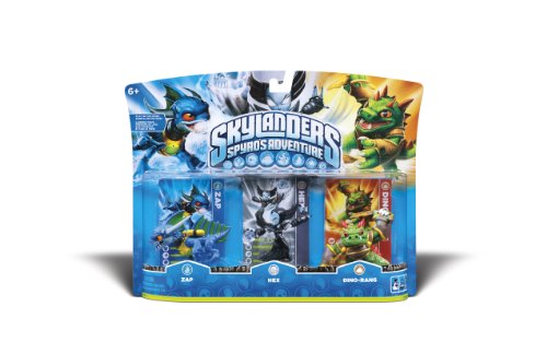 Amazon.com: Skylanders Spyro's Adventure Triple Character Pack (Zap, Hex, Dino Rang) : Video Games