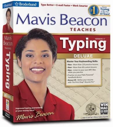 Amazon.com: Mavis Beacon Teaches Typing Deluxe 17 - Old Version