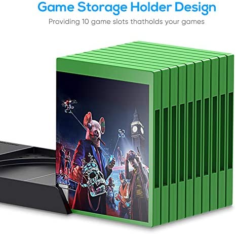 Amazon.com: YUANHOT Vertical Cooling Stand Compatible with Xbox Series X, Charging Station Dock with