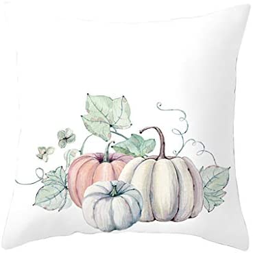 Amazon.com: Fall Pumpkin Harvest Decorative Pillowcases 4 Pack, Autumn Thanksgiving Pillow Covers Sq