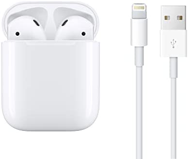 Amazon.com: Apple AirPods (2nd Generation) Wireless Earbuds with Lightning Charging Case Included. O