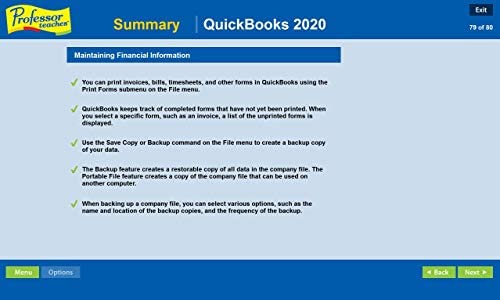 Amazon.com: Professor Teaches QuickBooks 2020