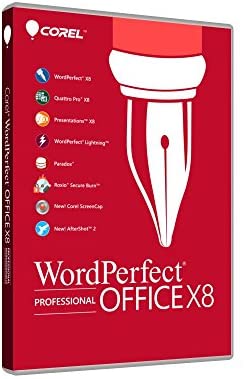 Amazon.com: Corel WordPerfect Office X8 Professional Edition for PC - Upgrade (Old Version)