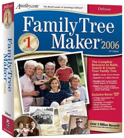 Amazon.com: Family Tree Maker 2006 Deluxe