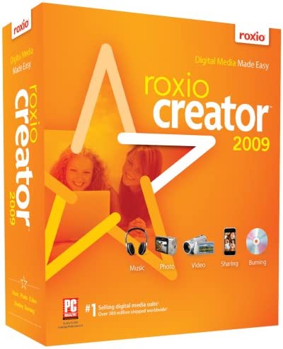 Amazon.com: Roxio Creator 2009 [OLD VERSION] : Everything Else